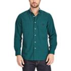 Big & Tall Chaps Classic-fit Stretch Button-down Shirt, Men's, Size: Xl Tall, Green