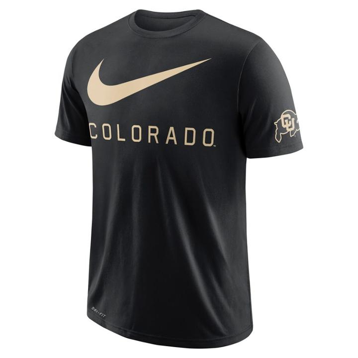 Men's Nike Colorado Buffaloes Dna Tee, Size: Xxl, Black