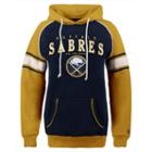 Women's Old Time Hockey Buffalo Sabres Breen Pullover Hoodie, Size: Medium, Blue (navy)