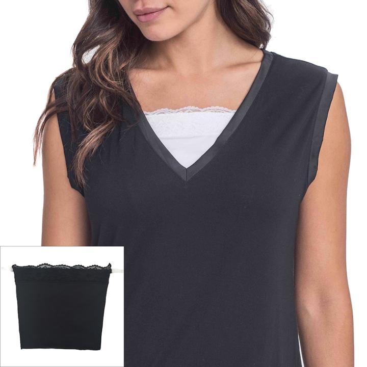 Women's Maidenform Undercover Cami, White And Black