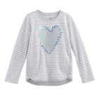 Girls 4-12 Sonoma Goods For Life&trade; Curved Seam Tunic, Size: 12, Light Grey