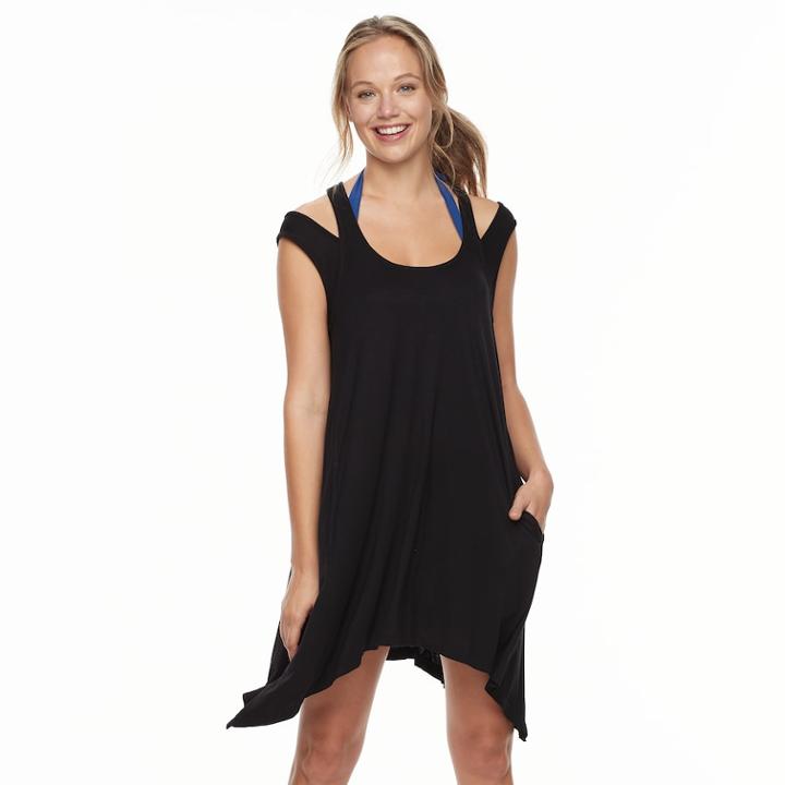 Women's Portocruz Double-strap Racer Back Cover-up Dress, Size: Small, Oxford