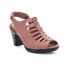 Croft & Barrow&reg; Women's Caged High Heels, Size: Medium (7.5), Dark Pink