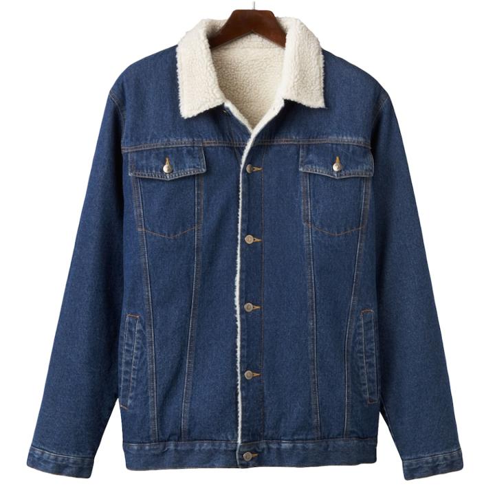 Big & Tall North 40 Lined Denim Jacket, Men's, Size: 3x Big, Blue