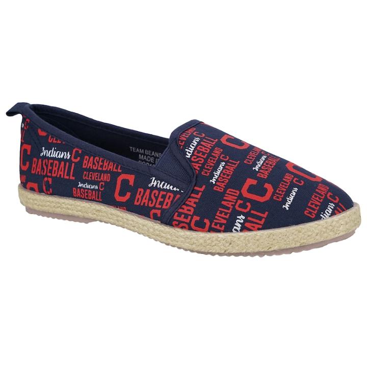 Women's Forever Collectibles Cleveland Indians Espadrilles, Size: Small, Team