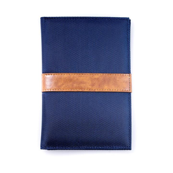 Bey-berk Travel Charger Case & Accessory Pouch, Blue