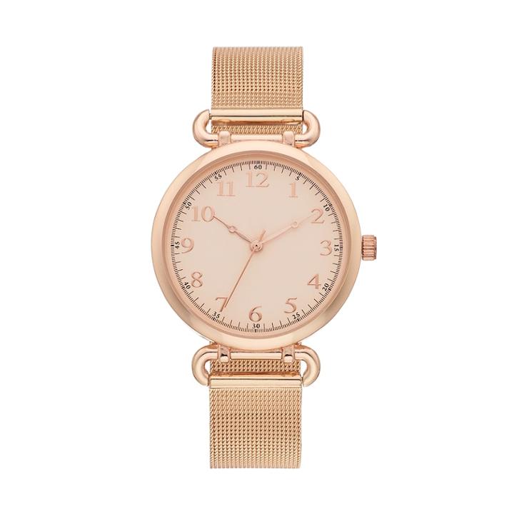 Women's Mesh Band Watch, Size: Medium, Pink