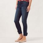Women's Lc Lauren Conrad Ankle-tie Jeggings, Size: 2, Blue