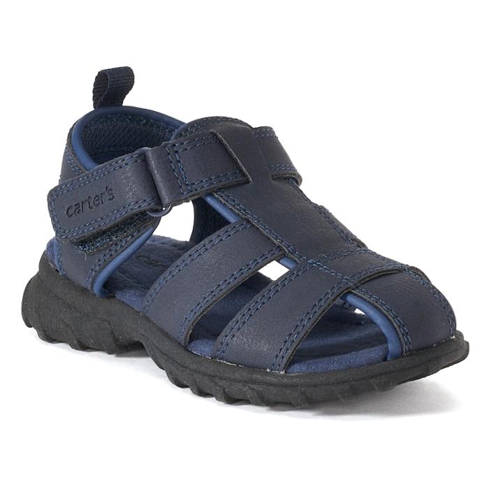 Carter's Xtreme Toddler Boys' Fisherman Sandals, Size: 12, Blue (navy)
