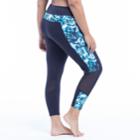 Plus Size Marika Active Peak Capri Leggings, Women's, Size: 2xl, Blue (navy)