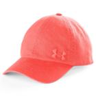 Women's Under Armour Washed Adjustable Baseball Cap, Red