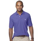 Men's Chaps Solid Pique Polo, Size: Xxl, Purple