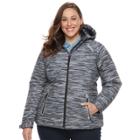 Plus Size Free Country Softshell Puffer Jacket, Women's, Size: 1xl, Oxford