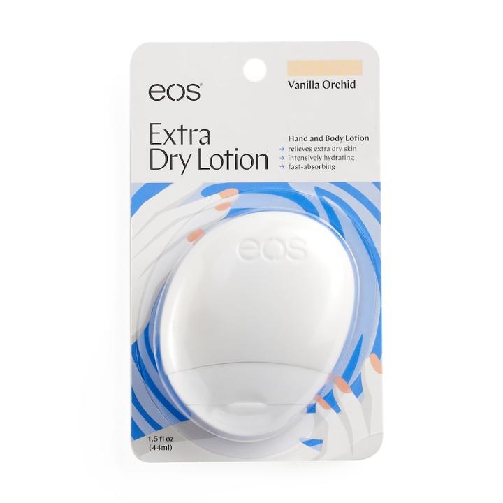 Eos Delicate Vanilla Orchid Extra Dry Hand & Body Lotion, White