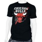 Men's Zipway Chicago Bulls Free Throw Tee, Size: Xl, Black