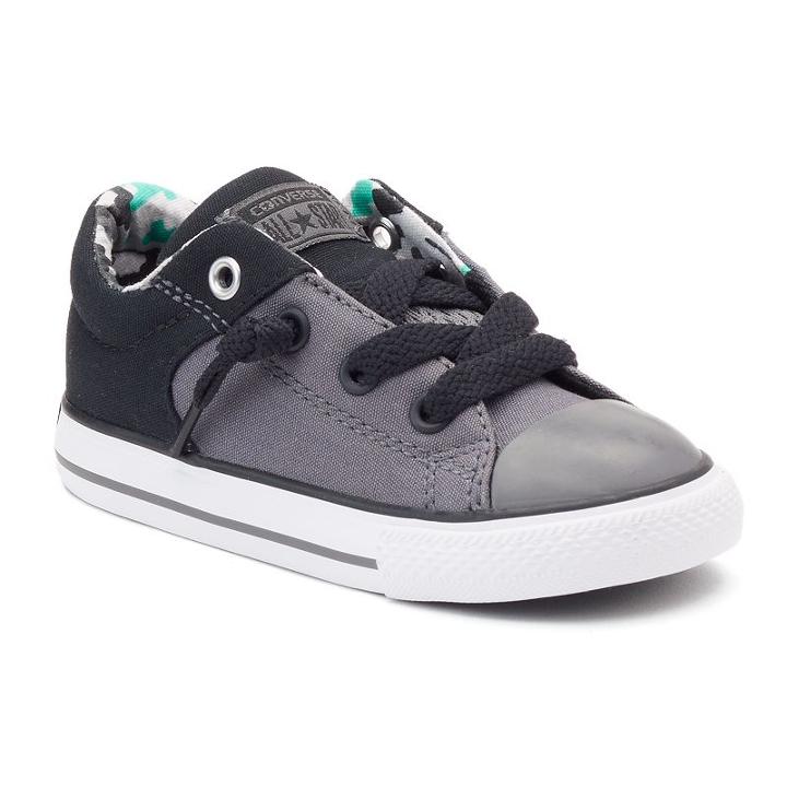 Toddler Boys' Converse Chuck Taylor All Star High Street Slip-on Camouflage Shoes, Boy's, Size: 9, Med Grey