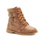 Rachel Shoes Lil Arlington Toddler Girls' Combat Boots, Size: 10 T, Brown Oth