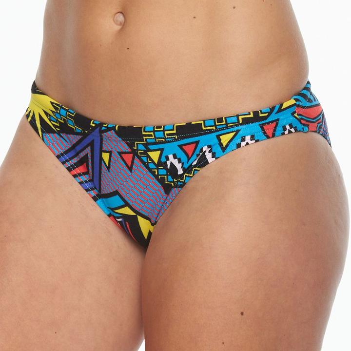 Women's Tyr Scoop Bikini Bottoms, Size: Xl, Med Blue