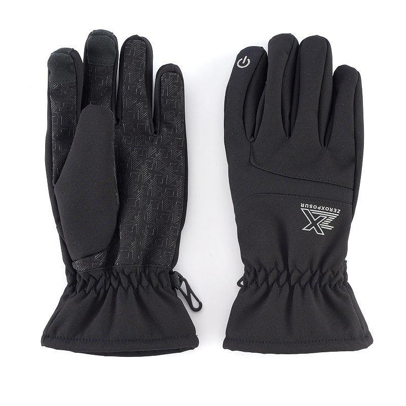 Men's Zeroxposur Gus Softshell Touchscreen Performance Gloves, Size L