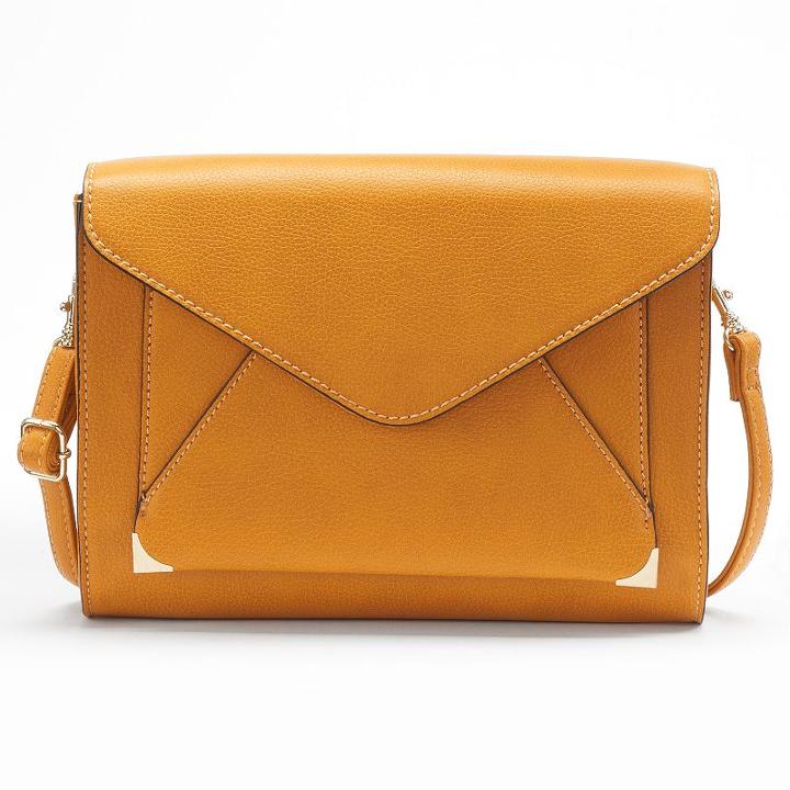 Apt. 9&reg; Anna Envelope Clutch, Women's, Yellow Oth