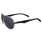 Men's Tek Gear&reg; Aviator Polarized Sunglasses, Med Grey