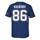 Men's Reebok Tampa Bay Lightning Nikita Kucherov 2017 Stanley Cup Playoffs Player Tee, Size: Medium, Blue