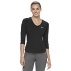 Women's Nike Court Pure Tennis Top, Size: Large, Grey (charcoal)