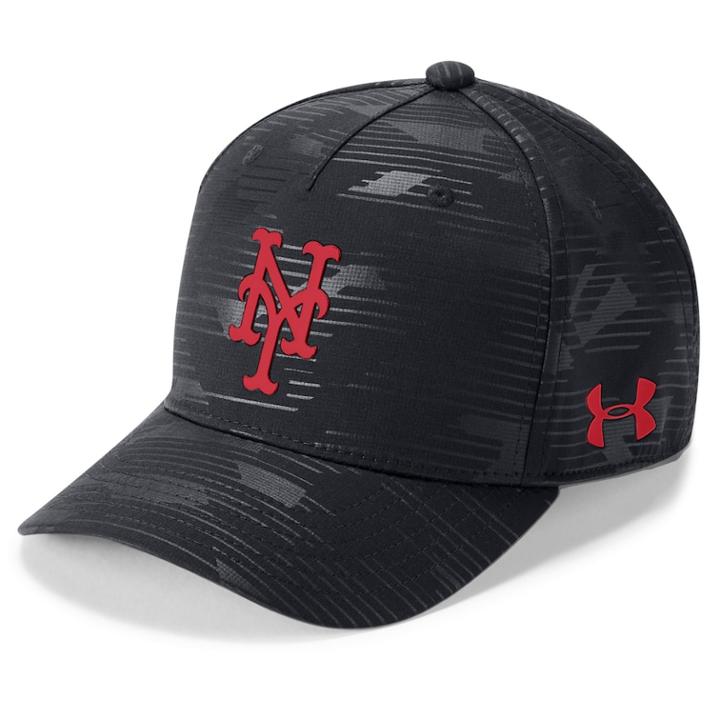 Boys 8-20 Under Armour New York Mets Storm Embossed Cap, Black