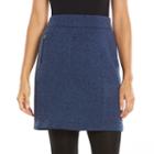 Woolrich Marled Fleece Skirt - Women's, Size: Small, Blue
