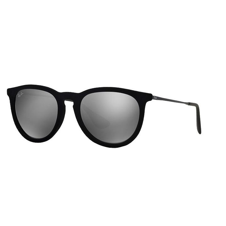 Ray-ban Rb4171 54mm Erika Pilot Mirror Sunglasses, Women's, Silver