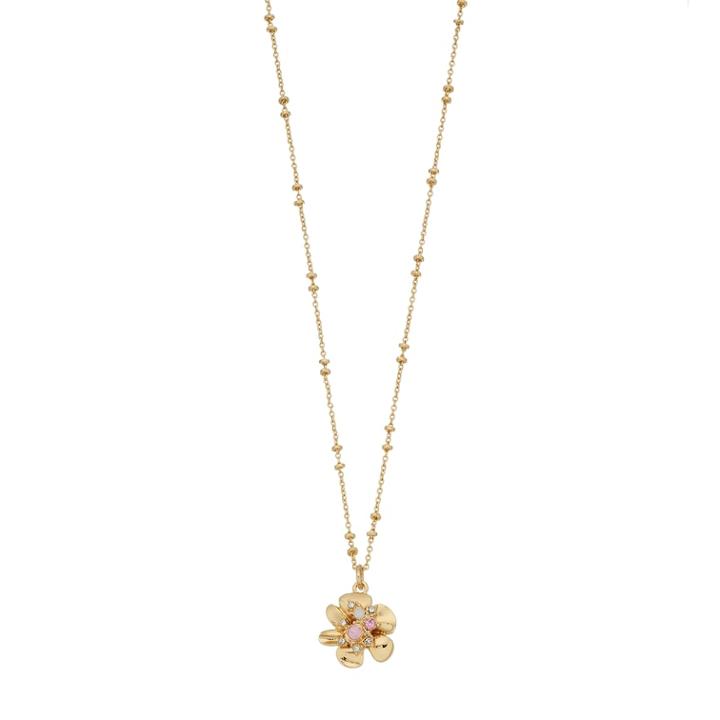 Lc Lauren Conrad Flower Pendant Necklace, Women's, Pink
