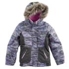 Girls 4-16 Free Country Digital Dash Heavyweight Jacket, Size: 10-12, Med Grey