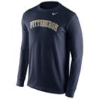 Men's Nike Pitt Panthers Wordmark Tee, Size: Large, Blue (navy)