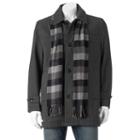 Men's Towne Wool-blend Top Coat, Size: Xl, Grey Other