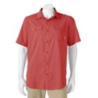 Men's Columbia Omni-wick Pacific Breeze Button-down Shirt, Size: Large, Light Pink