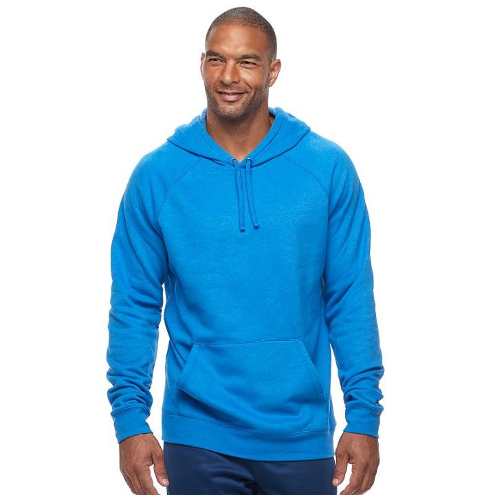 Big & Tall Tek Gear&reg; Fleece Hoodie, Men's, Size: Xxl Tall, Blue (navy)