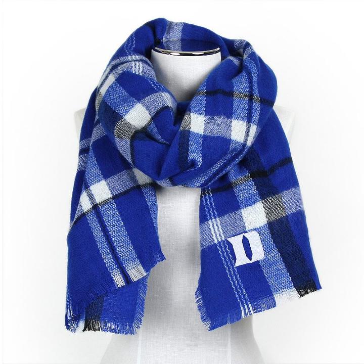 Women's Zoozatz Duke Blue Devils Blanket Scarf, Multicolor