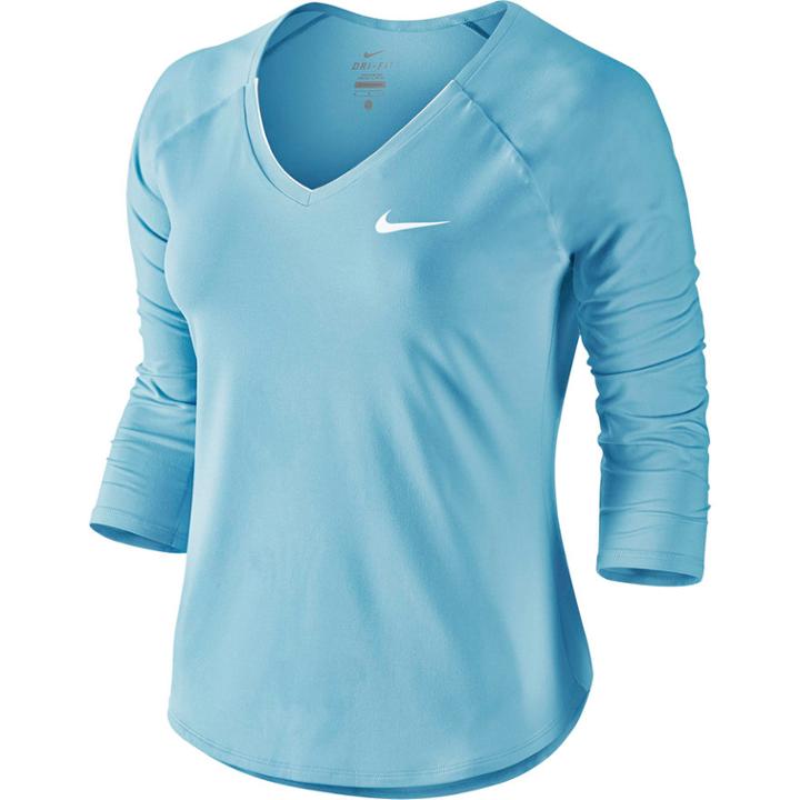 Women's Nike Court Pure Tennis Top, Size: Xs, Blue Other
