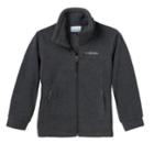 Baby Boy Columbia Fleece Jacket, Size: 0-3 Months, Med Grey
