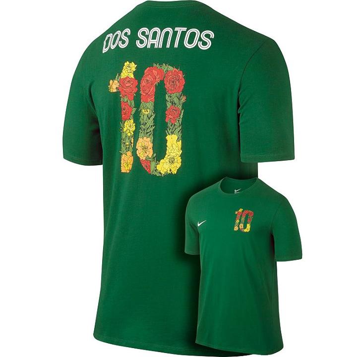 Men's Nike Mexico Giovani Dos Santos Hero Tee, Size: Xl, Dark Green