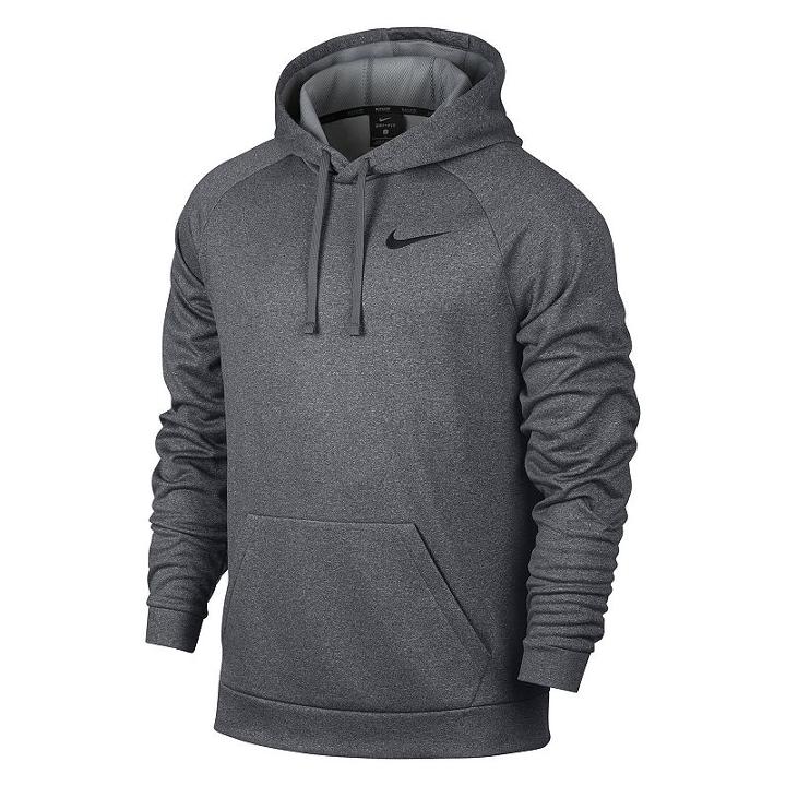 Men's Nike Therma Training Hoodie, Size: Medium, Grey Other