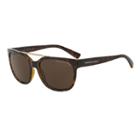 Armani Exchange Ax4043s 55mm Square Sunglasses, Women's, Med Brown