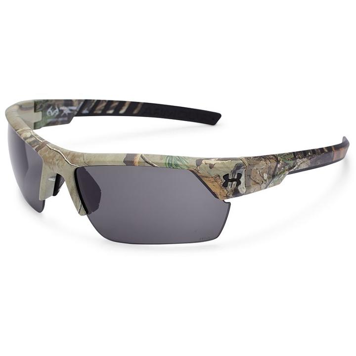 Men's Under Armour Igniter 2.0 Realtree Camo Semirimless Wrap Sunglasses, Grey