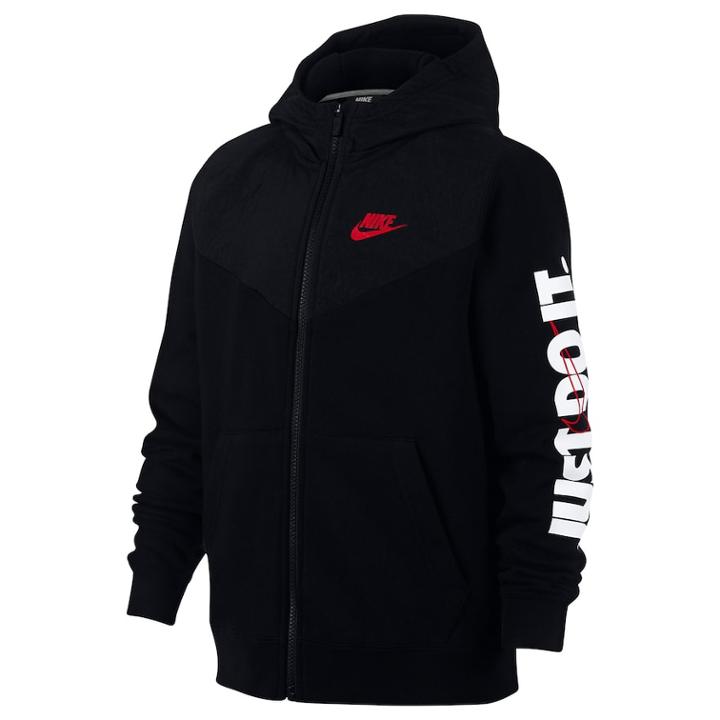 Boys 8-20 Nike Gex Full-zip Hoodie, Size: Large, Grey (charcoal)