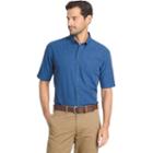 Big & Tall Arrow Solid Button-down Shirt, Men's, Size: 3xb, Blue Other