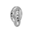Disney Sterling Silver Wishes Come True Interlocking Circle Bead, Women's, Grey
