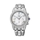 Seiko Women's Le Grand Sport Stainless Steel Solar Chronograph Watch, Grey