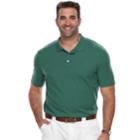 Big & Tall Croft & Barrow&reg; Classic-fit Easy-care Interlock Polo, Men's, Size: 4xl Tall, Med Green