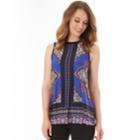 Petite Apt. 9&reg; Printed Swing Tank, Women's, Size: Xs Petite, Medallion Border