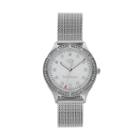 Juicy Couture Women's Arianna Crystal Stainless Steel Watch - 1901378, Size: Medium, Silver